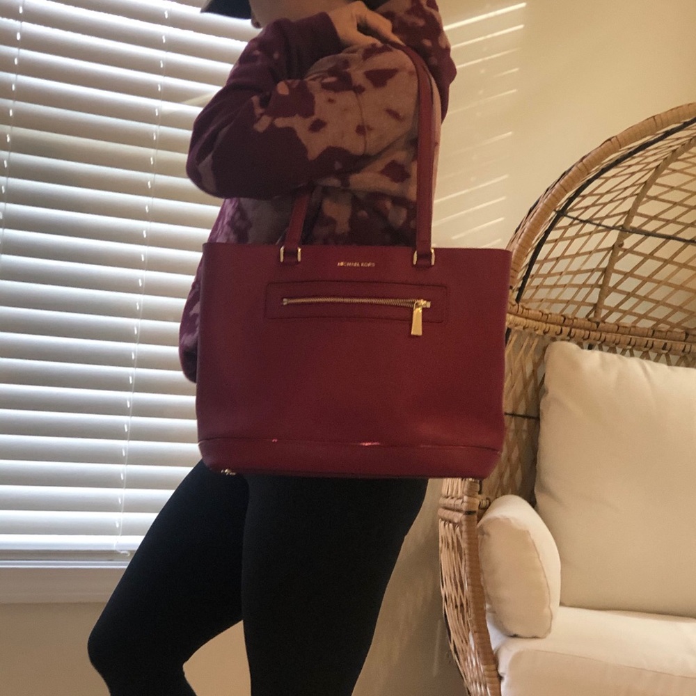 Michael Kors Authentic Leather Tote